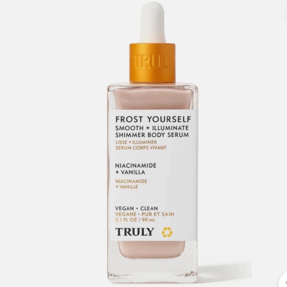 TRULY Frost Yourself Smooth+Illuminate Shimmer Body Serum - NIACINAMIDE+VANILLA